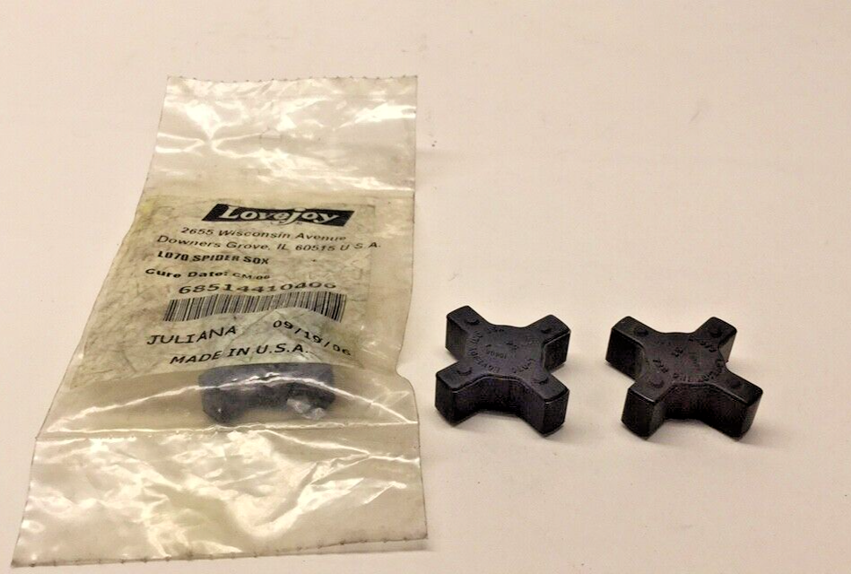 Lovejoy 68514410406 L-070 Spider SOX Jaw Coupling (Pack of 3