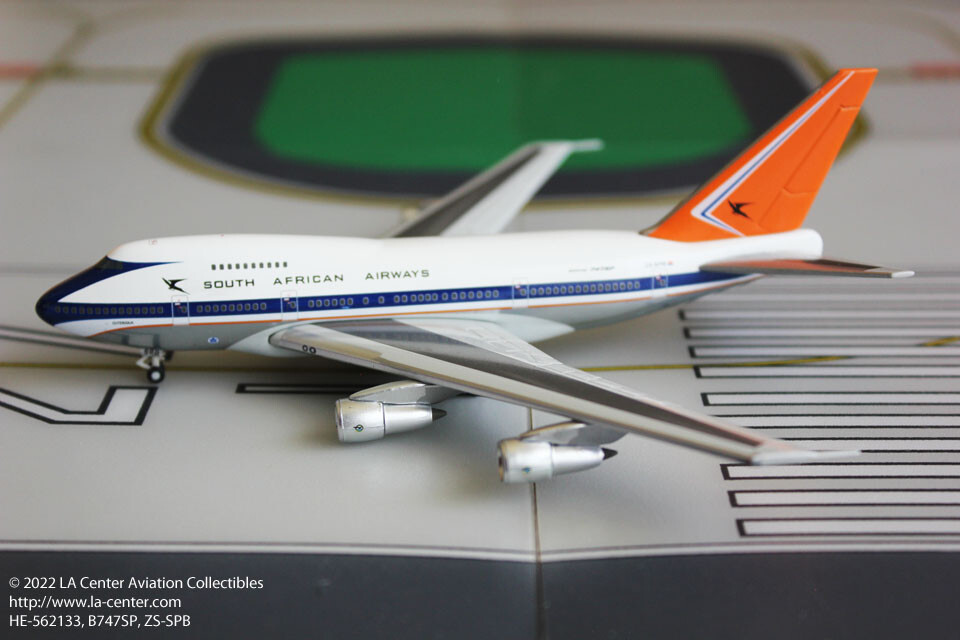 Herpa Wings South African Airways Boeing 747SP in Old Color