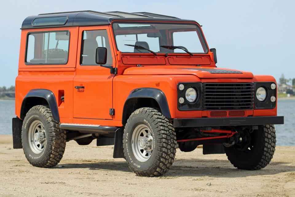 Owner 1987 Landrover Defender 90  Orange  2.5 Manual Diesel Rebuilt and Restored