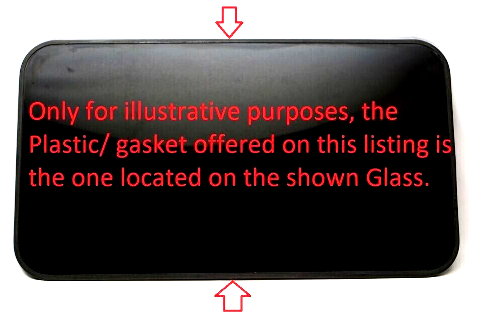 2000 - 2006 Cadillac Chevrolet GMC Sunroof Moonroof Glass Plastic Seal Gasket OE