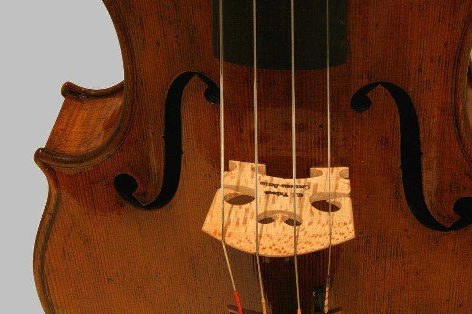 A very fine modern Italian German viola by Jacob Jebran Antonio Stradivari41.1cm