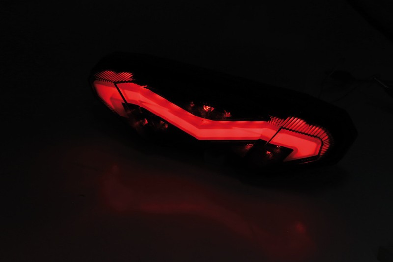 Led Bande Lumineuse Feu ArriÃ¨Re Noir Yamaha Mt 09 Rn291 FumÃ©