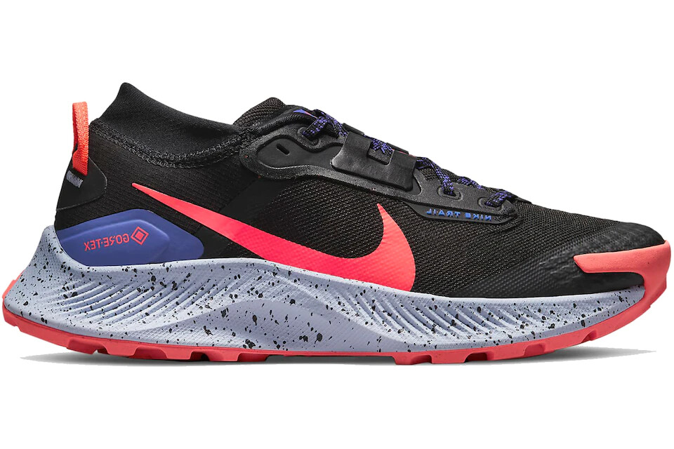 Nike Pegasus Trail 3 GTX Black Crimson Red DC8794-002 размер 9 для женщин = 7,5 для мужчин