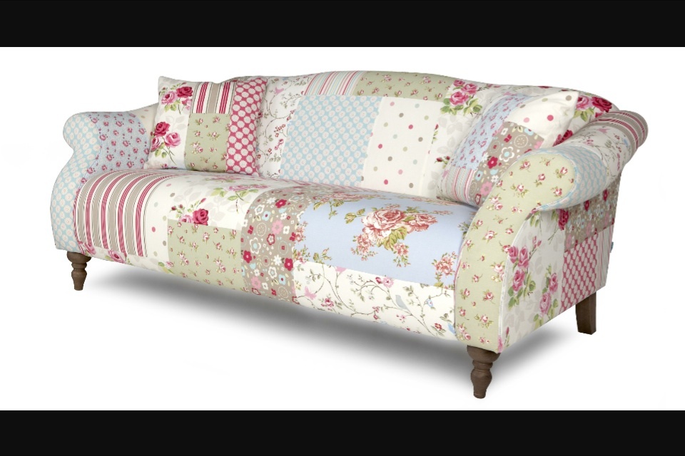 DFS patchwork sofa shabby chic in Brundall, Norfolk Gumtree