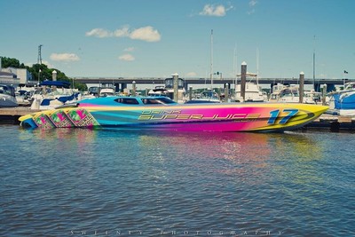 powerboats motorboats used2009/1995 50' Cougar Marine SuperCat