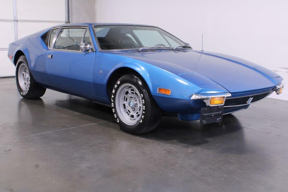 1972 Ford Pantera 351 Cleveland 5 Speed Manual Coupe Detomaso Blue