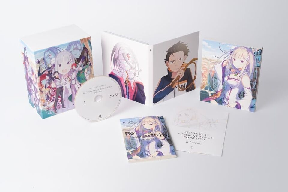 New Re:Zero Starting Life in Another World 3rd Season Vol.1