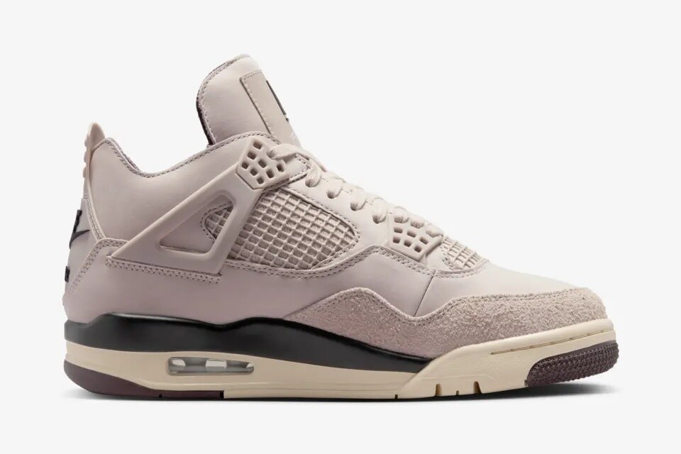 Pre-owned Jordan Fz4810-200 A Ma Maniere Nike Air  4 Retro Og Sp Fossil Stone (women's) In Beige
