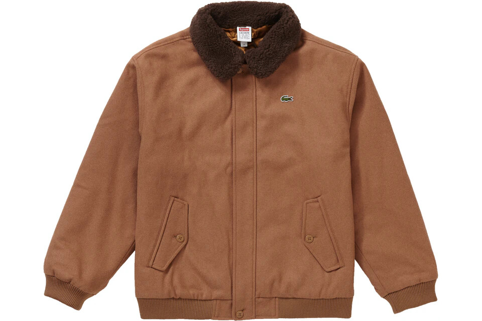 希少品　Supreme x Lacoste ボアジャケット $_57.JPG?set_id=8800005007