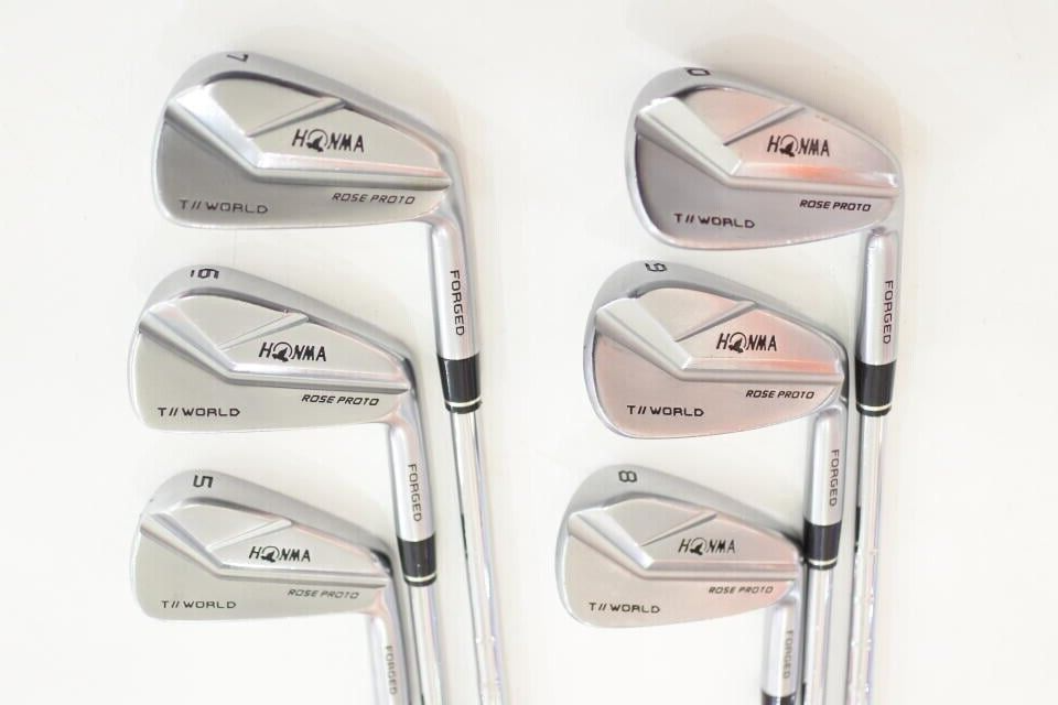 TW-MB ROSE PROTO 5〜10 project x 6.0 Honma TOUR WORLD TW-MB ROSE PROTO Irons #5-10(6Clubs)/Recoil