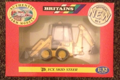 Britains JCB 1CX Skid Steer Model 09453 Scale 1:32