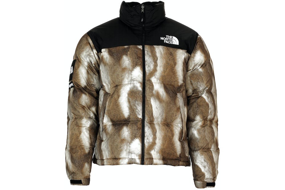 ジャケット・アウター Supreme The North Face Printed Nuptse L Supreme The North Face Trompe L'oeil Printed Nuptse Jacket