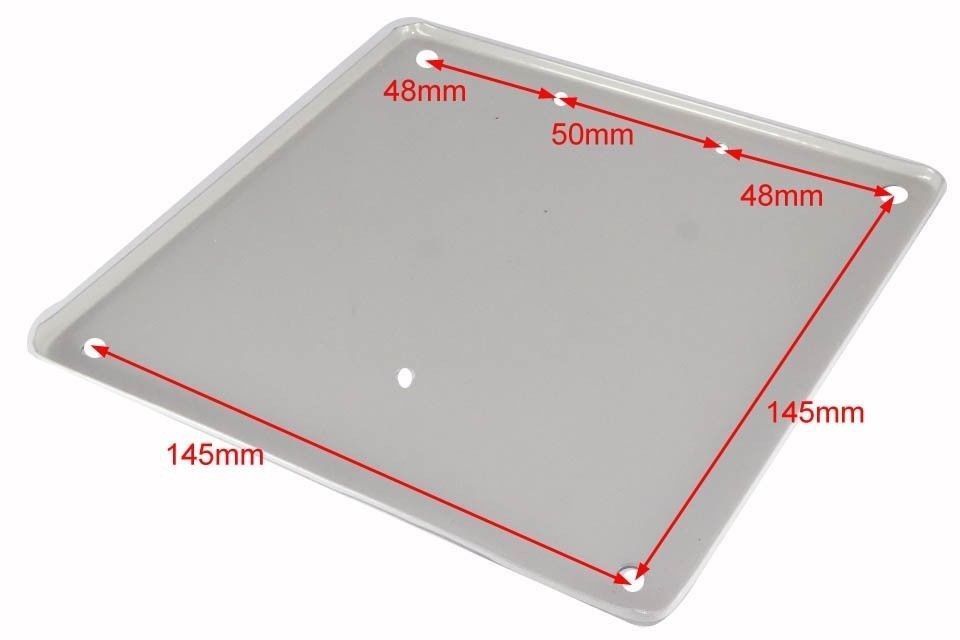 New Bracket Licence Plate Number Plate Steel VESPA V50 PL170 Scooters  