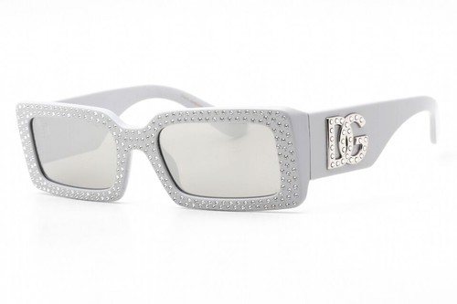 Женские солнцезащитные очки Dolce & Gabbana 53 мм светло-серого цвета DG4447B-34186G-53