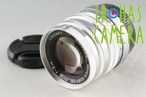 希少美品CHIYOKO SUPER ROKKOR C 5cmF/2 L39レンズ Chiyoko Super Rokkor 50mm F/2 C Lens for Leica L39 #54759 C1