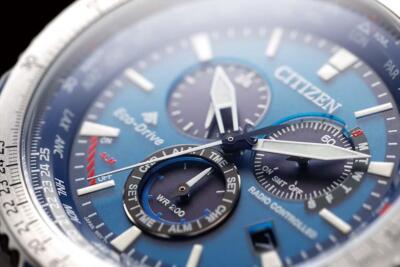 Pre-owned Citizen Promaster Sky Cb5000-50l Eco-drive Radio Controlled Watch Direct Flight