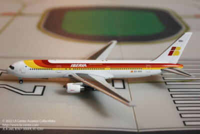 JC Wing Iberia Airlines Boeing 767-300ER In Old Livery Diecast Model 1:400