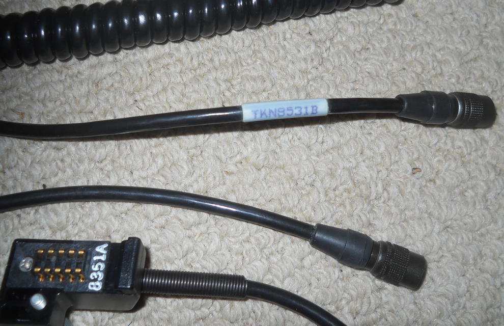 2 NEW Motorola TKN8531B Hirose KVL Keyloader Cable