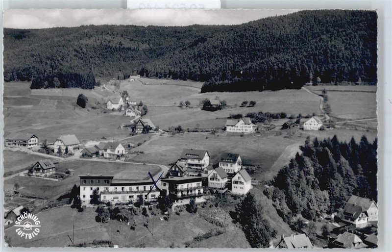 50534440 - 7292 Mitteltal Fliegeraufnahme , Marke Entfernt