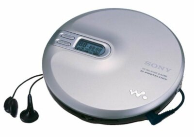 Sony CD Walkman - Portable Compact Disc Player - Silver (D
