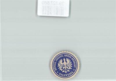 39327889 - 3560 Salzwedel Justiz Koenigl. Preuss. Kreis-Gericht Salzwedel