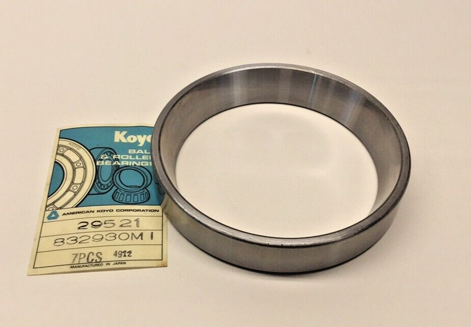 Koyo 29521 Race Tapered Bearing Cup 4.3310 OD x 0.7500 Width