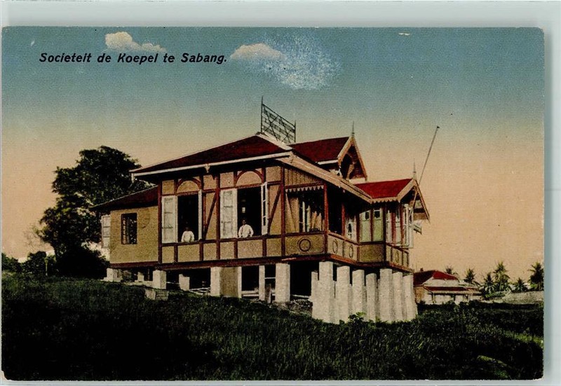 10293228 - Sabang Societeit De Koepel Niederlaendisch-Indien Kolonie Sumatra