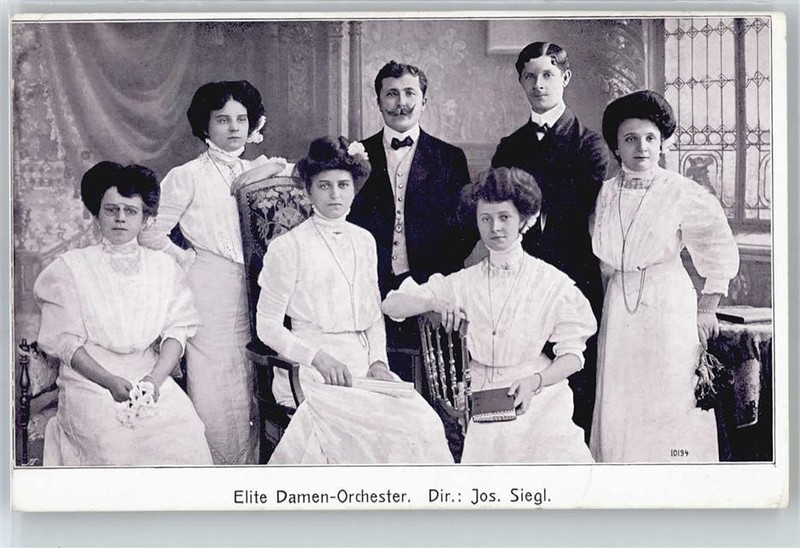 50706553 - Orchester , Jos. Siegl Damenmusikgruppe