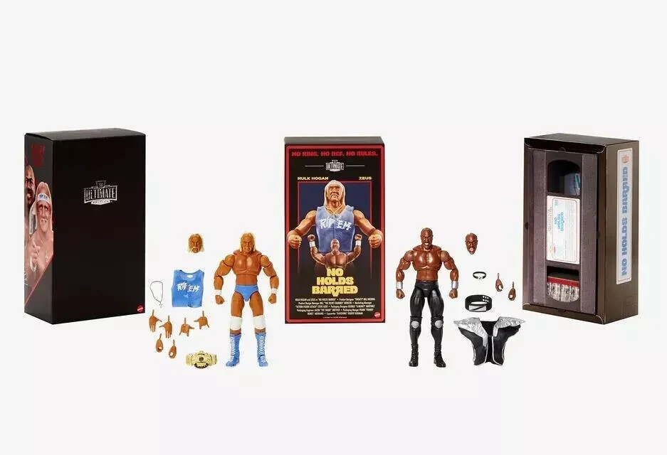 WWE Ultimate Edition No Holds Barred Set Hulk Hogan & Zeus