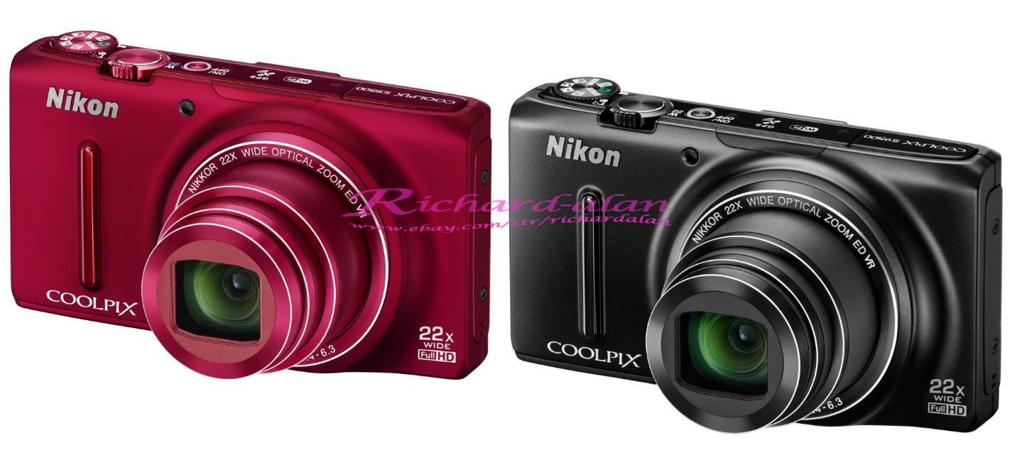 Nikon COOLPIX S9500 18.1MP 22x Optical Zoom Vintage Digital Nikon COOLPIX S9500 18.1MP 22x Optical Zoom Vintage Digital