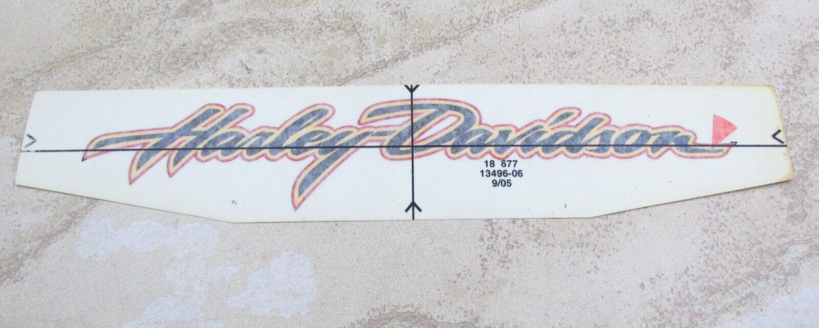 Eagle Iron 純正タンクバッジ Vintage Harley Davidson 1961 - 1962 Panhead Gas Tank Emblems
