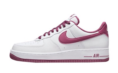 

Мужские кроссовки Nike Air Force 1 -#39;07 White/Light Bordeaux-White (DH7561 101)