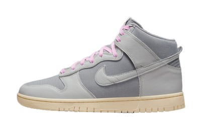 

Мужские кроссовки Nike Dunk Hi Retro Premium Lt Smoke Grey/Grey Fog-Sail (DQ8800 001)