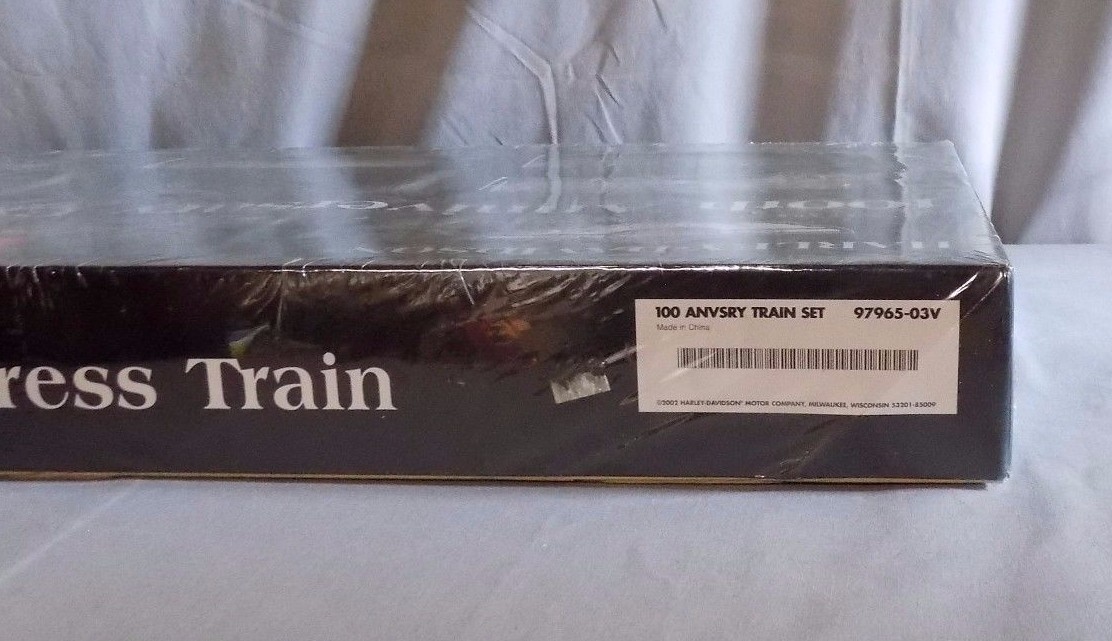 NEW SEALED Harley Davidson 100th Anniversary Express Train 97965-03V
