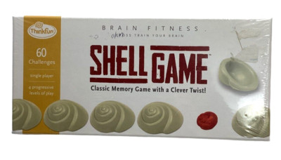 Shell Game ThinkFun Brain Training Memory Improvement Logic Puzzle Brainteaser