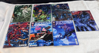 Lot Of 8 Infinite Frontier DC 2022 #0-6 One Shot Full Run 1st Prints  VF/NM