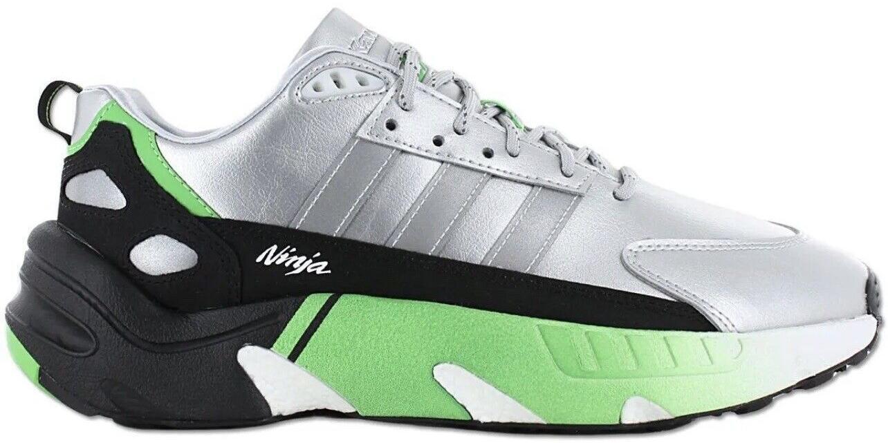 Size 8.5 - adidas Kawasaki Ninja x ZX 22 Boost Silver Size 8.5 - adidas Kawasaki Ninja x ZX 22 Boost Silver