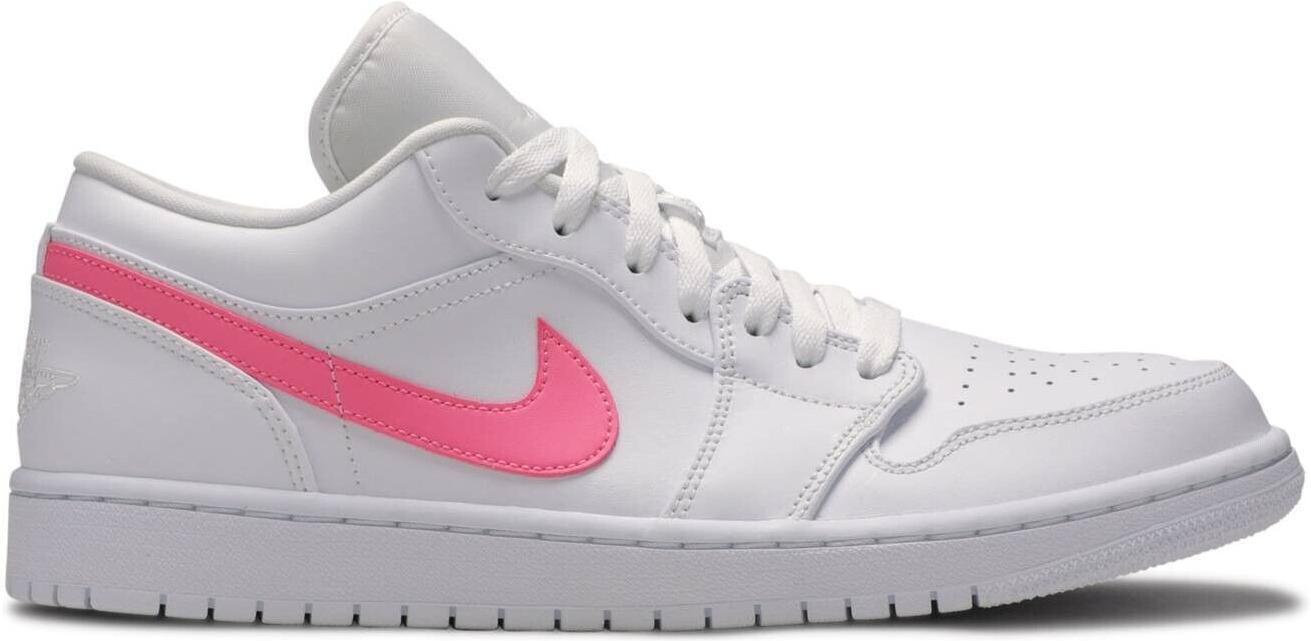 Мужские кроссовки Jordan 1 Low White Multi-Color Swoosh, размер 11,5, Новые CW7033-100 Nike