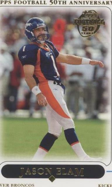 2005 Topps Jason Elam #75