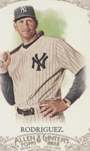 2012 Topps Allen & Ginter's - Alex Rodriguez #288
