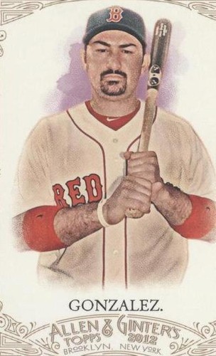 2012 Topps Allen & Ginter's - Adrian Gonzalez #316