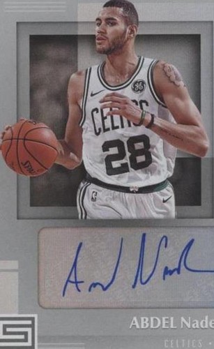 2017-18 Panini Status - Abdel Nader #SG-ADN