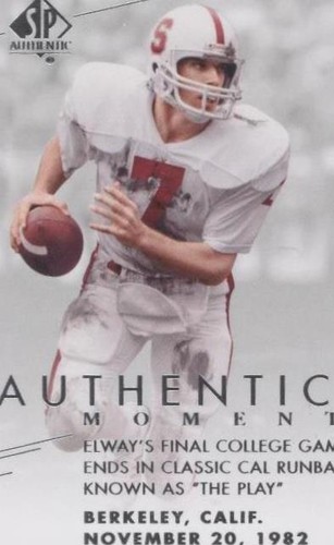 2014 SP Authentic John Elway #163