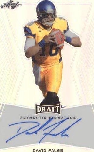 2014 Leaf Metal Draft David Fales #BA-DF1
