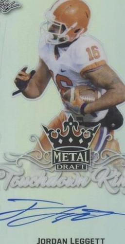 2017 Leaf Metal Draft Jordan Leggett #TK-JL1