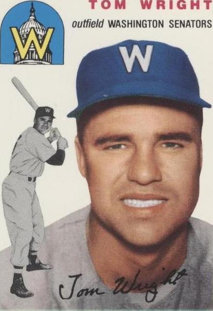 1994 Topps Archives The Ultimate 1954 Set - Tom Wright #140