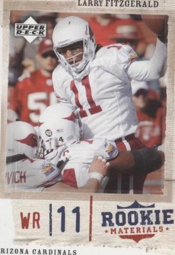 2005 Upper Deck Rookie Materials Larry Fitzgerald #1