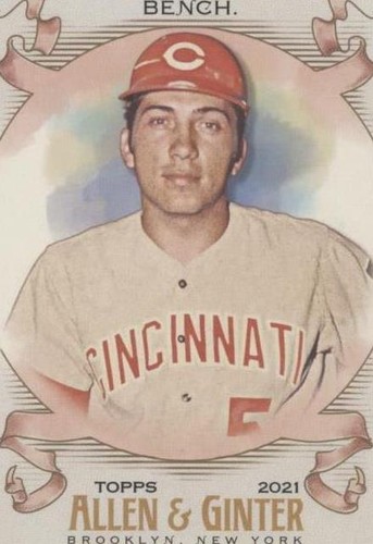 2021 Topps Allen & Ginter's - Johnny Bench #73