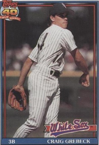 1991 Topps - Craig Grebeck #446