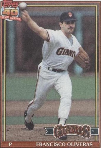 1991 Topps - Francisco Oliveras #52